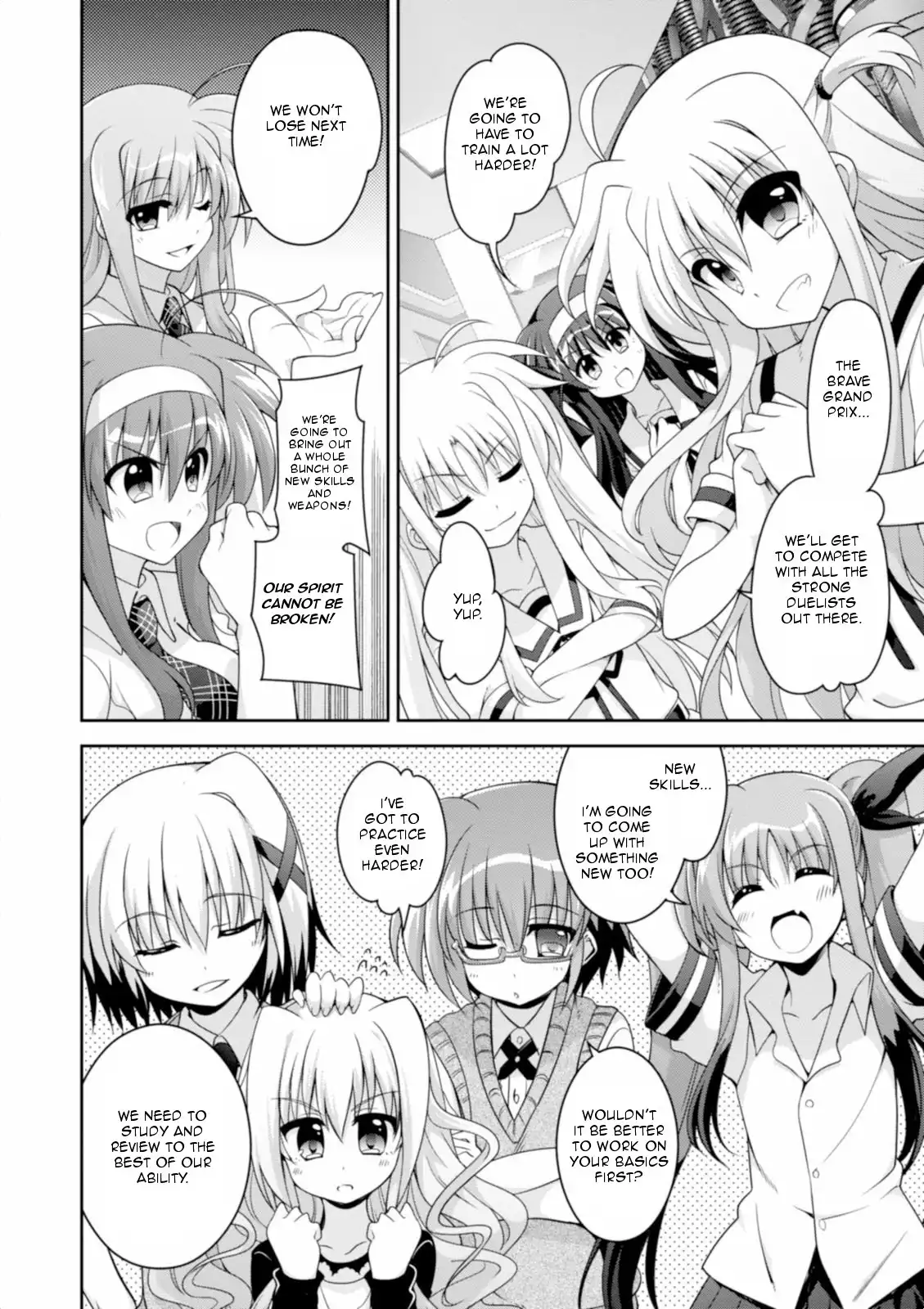 Mahou Shoujo Lyrical Nanoha INNOCENT Chapter 14 17